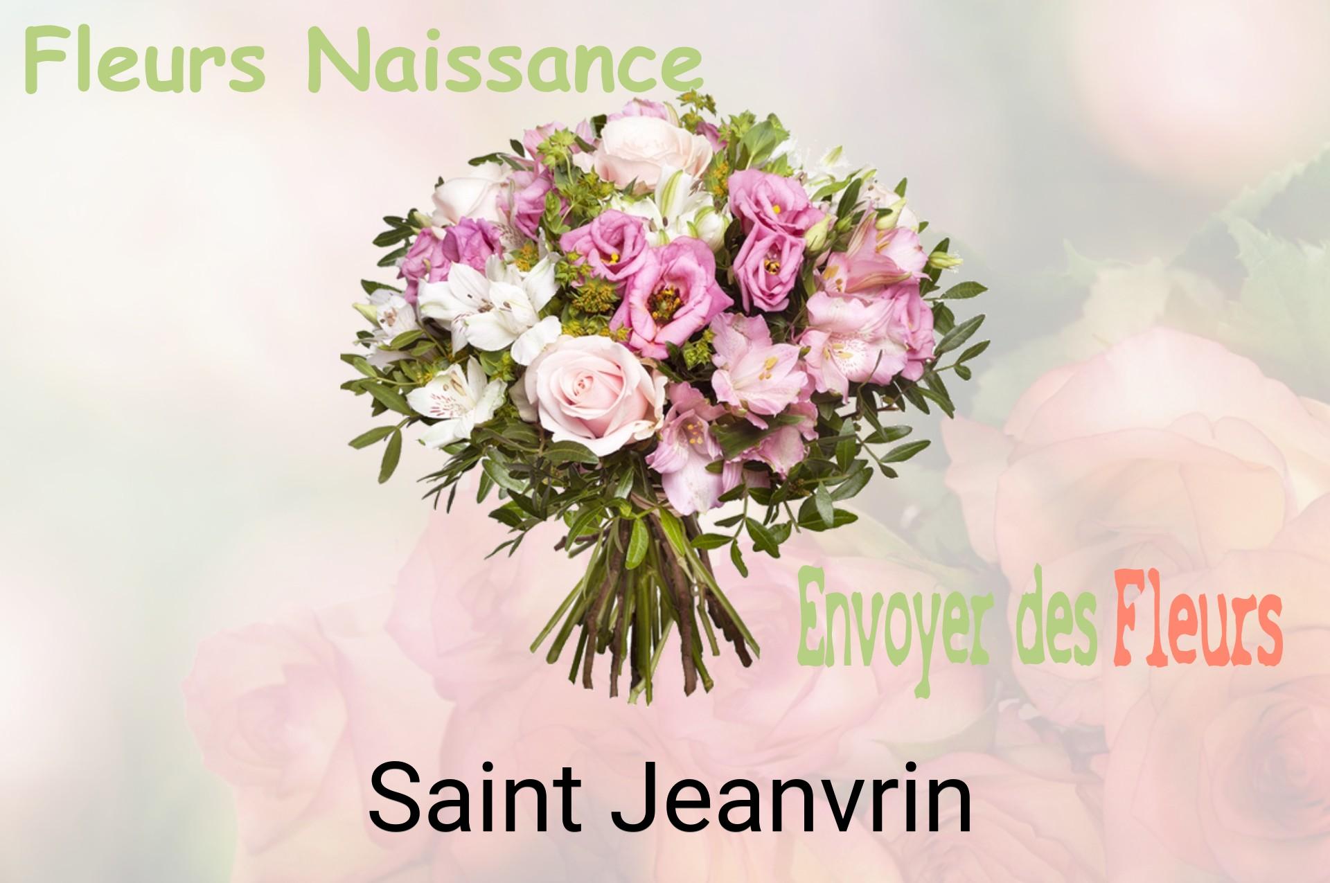 Bouquet de fleurs de naissance livré à Saint-Jeanvrin
